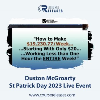 Duston McGroarty – St Patrick Day 2023 Live Event